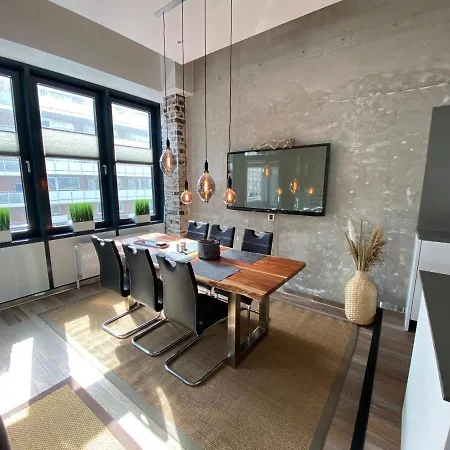 アパート Luxus-loft-sylt ヴェスターラント